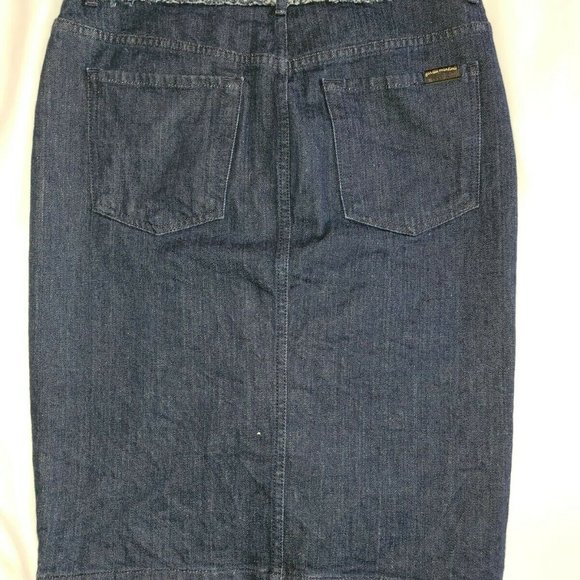 7 For All Mankind Sz 27 Front Pencil Skirt - Picture 4 of 7